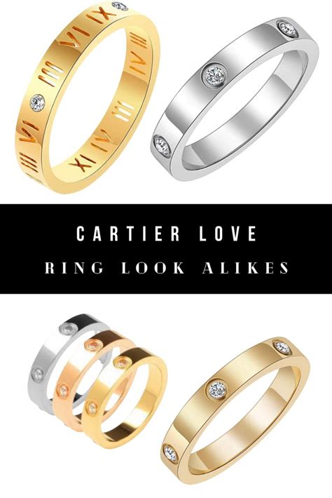 cartier ring dupe uk|cartier dupe look alikes.